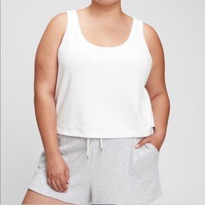 Gap Towel Terry Scoopneck Tank Top size XXL